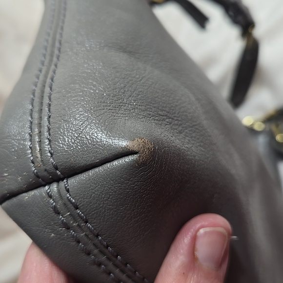 Fossil Crossbody Purse, Gray - Picture 6 of 12